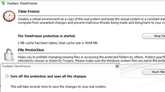 ToolWiz Timefreeze: ripristino facile del PC e file al sicuro
