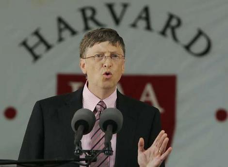 Bill Gates ad Harward